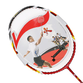 羽毛球拍 李宁LI-NING 国家队专用系列  李宁 N55 羽毛球拍 霹雳火 