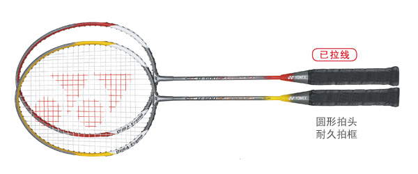 羽毛球拍 尤尼克斯 YONEX  BASIC B 初级 初学 BASIC 600 DF